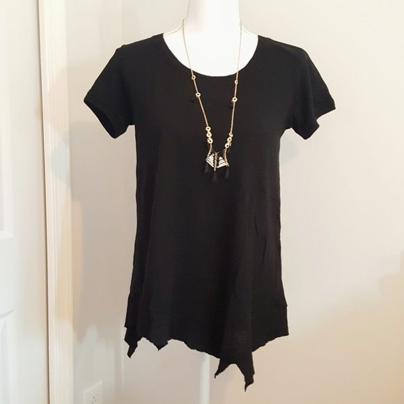 Wilt Tops - W by Wilt Asymmetric Burnout Tee Small - NWT